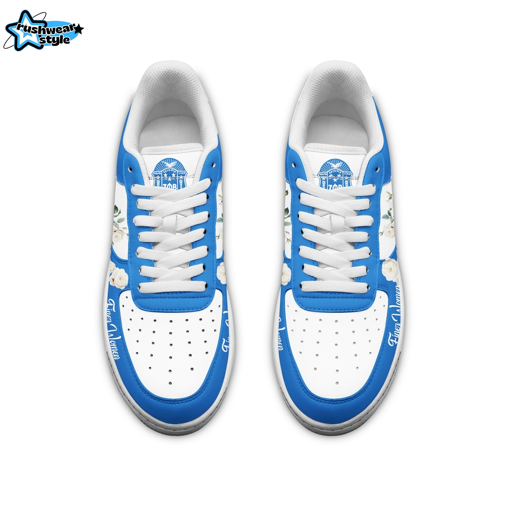 PREMIUM Zeta Phi Beta Greek Floral Edition Air Force 1 Shoes Sneakers PREMIUM Zeta Phi Beta Greek Floral Edition Air Force 1 Shoes Sneakers