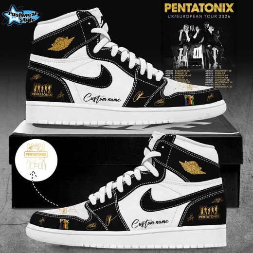 Pentatonix UK / EUROPEAN 2026 TOUR Custom Name Shoes JD