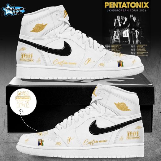 Pentatonix UK / EUROPEAN 2026 TOUR V2 Custom Name Shoes JD