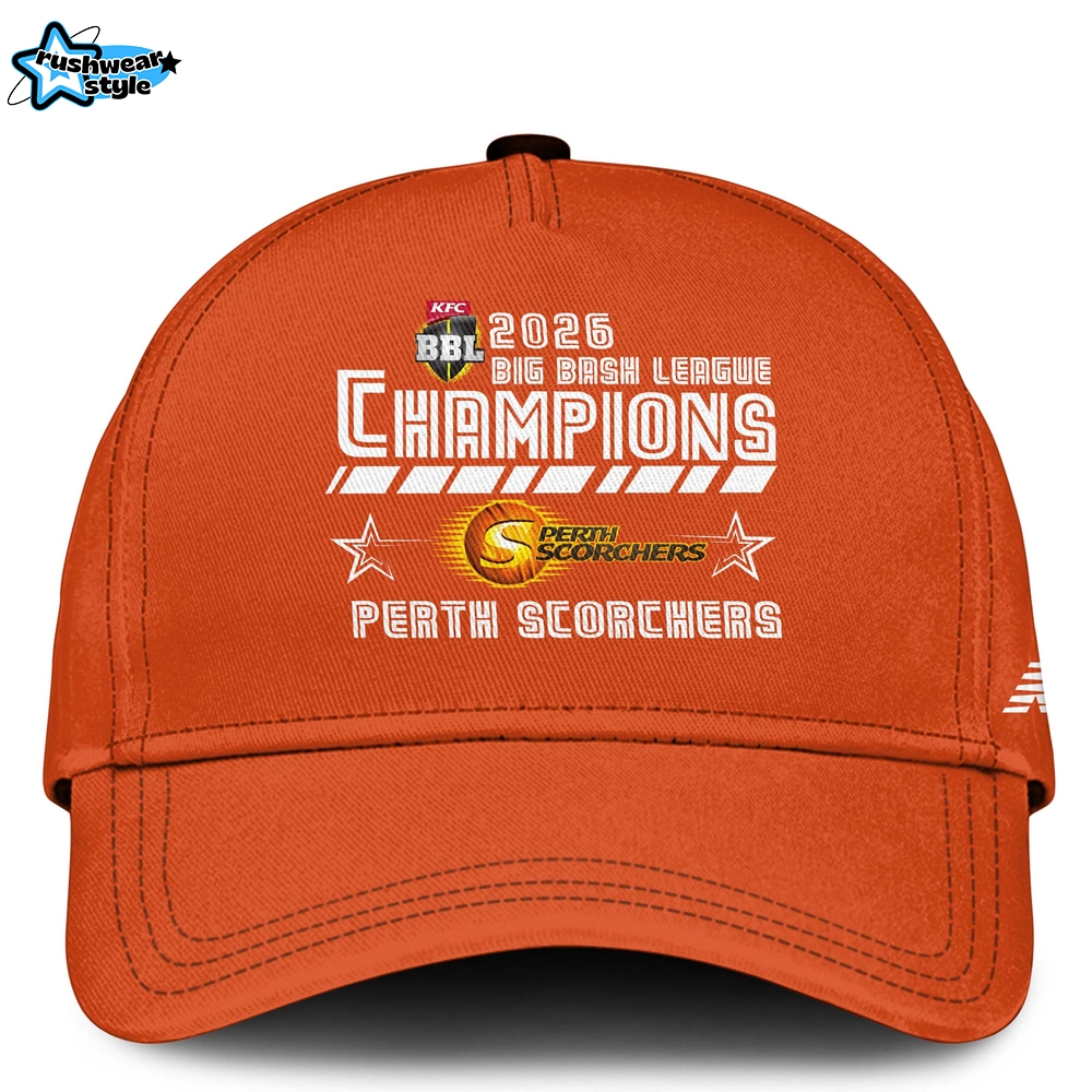 Perth Scorchers BBL Champions 2026 Special Edition Hoodie Perth Scorchers BBL Champions 2026 Special Edition Hoodie