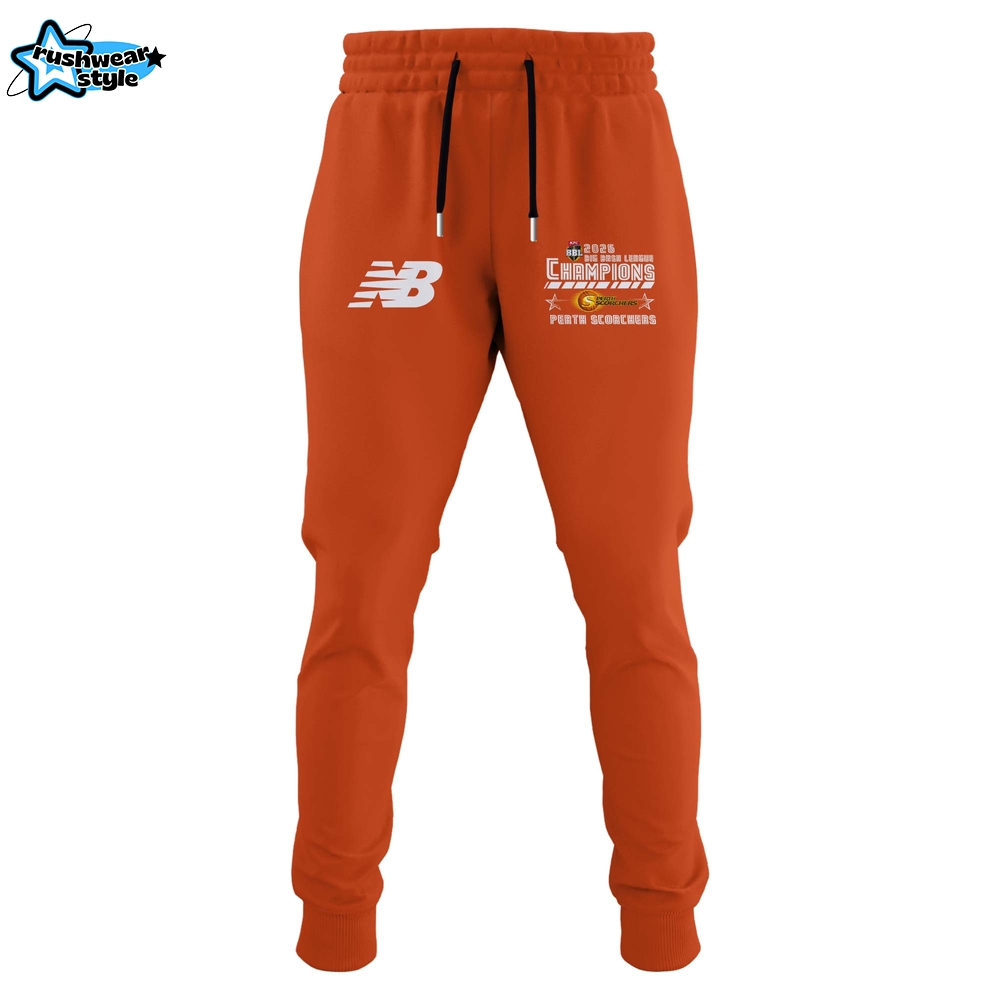 Perth Scorchers BBL Champions 2026 Special Edition Hoodie Perth Scorchers BBL Champions 2026 Special Edition Hoodie