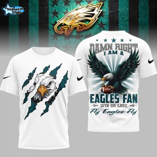 Philadelphia Eagles | Premium NFL Fly Eagles Fly 3D Shirt NY