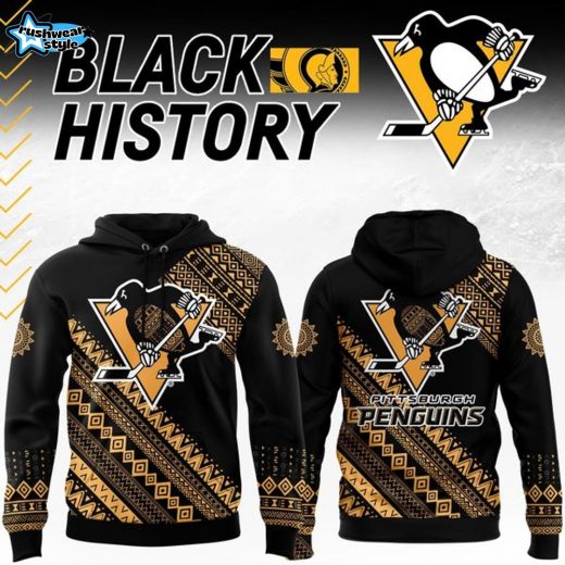 Pittsburgh Penguins 2026 Black History Month Special Hoodie