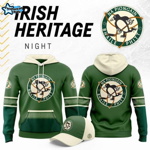 Pittsburgh Penguins x Irish Heritage Night Hoodie