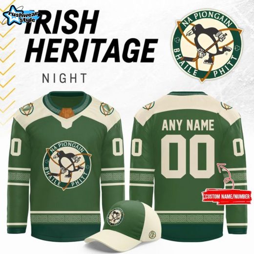 Pittsburgh Penguins x Irish Heritage Night Jerseys