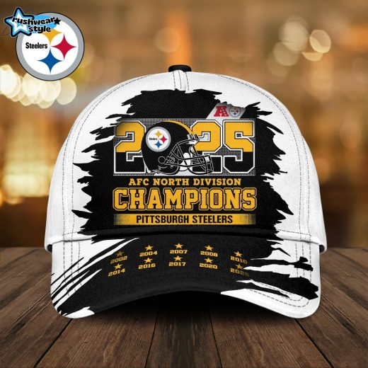 Pittsburgh Steelers | Premium NFL AFC North Champions Classic Cap TD