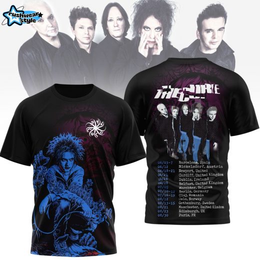 Premium The Cure "Songs of a Lost World" tour Tour 3D Shirt
