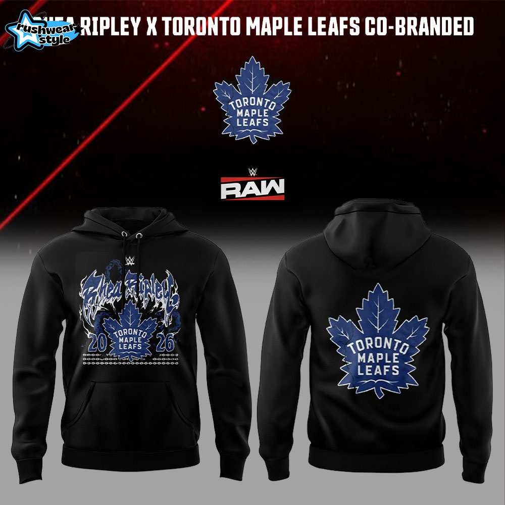 RHEA RIPLEY x Toronto Maple Leafs Co-Branded Combo V2 Hoodie RHEA RIPLEY x Toronto Maple Leafs Co-Branded Combo V2 Hoodie