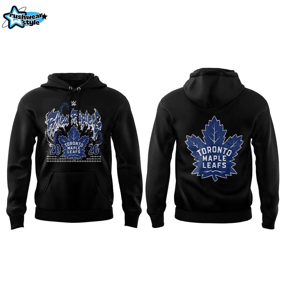 RHEA RIPLEY x Toronto Maple Leafs Co-Branded Combo V2 Hoodie RHEA RIPLEY x Toronto Maple Leafs Co-Branded Combo V2 Hoodie