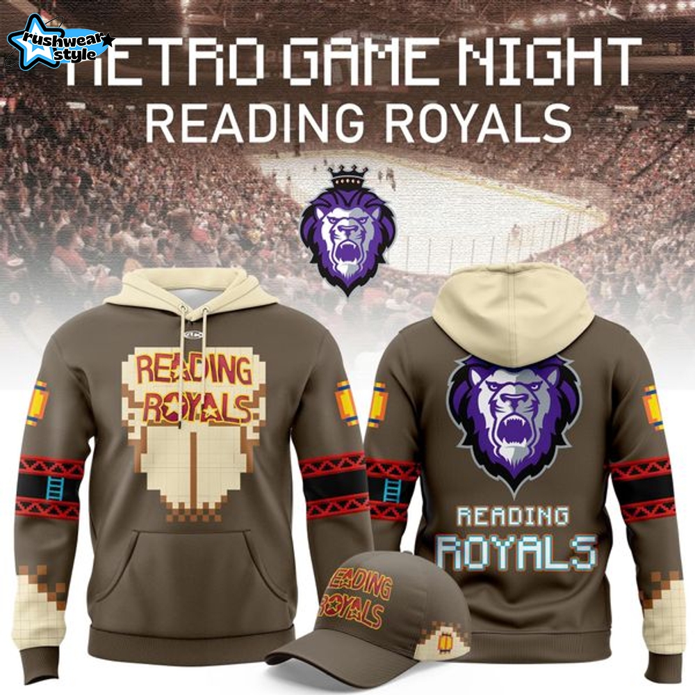Reading Royals 2026 Retro Game Night Fan Hoodie Reading Royals 2026 Retro Game Night Fan Hoodie