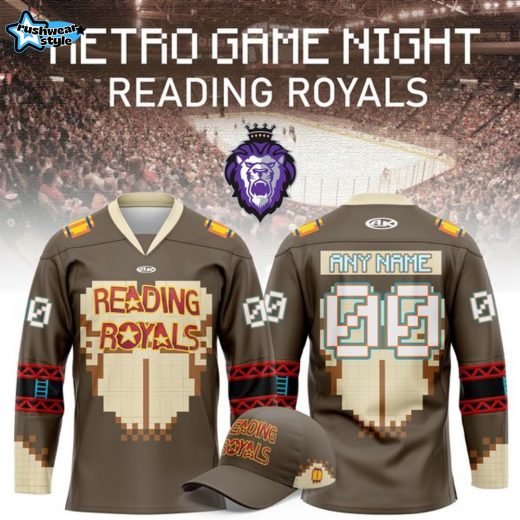 Reading Royals 2026 Retro Game Night Hockey Jersey