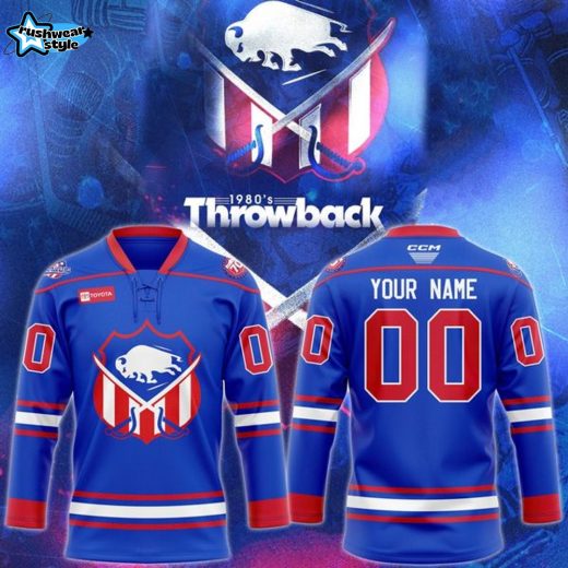 Rochester Americans 1980s Throwback Night Special Edition Hockey Jersey