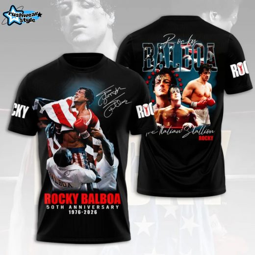 Rocky 50th Anniversary 3D Apparel