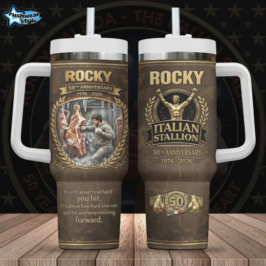 Rocky 50th Anniversary 40oz Stanley Tumbler