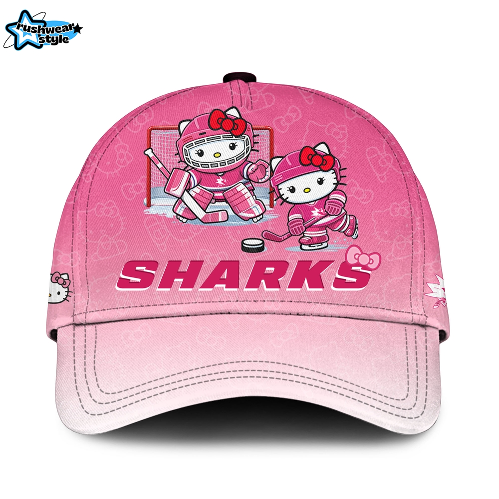 SJ Sharks Special Hello Kitty Limited Edition Jersey SJ Sharks Special Hello Kitty Limited Edition Jersey