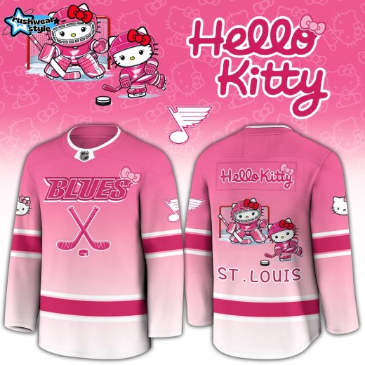 STL Blues Special Hello Kitty Limited Edition Jersey