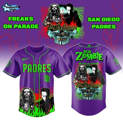 San Diego Padres x Freaks On Parade Tour 2026 Colab Jersey Limited Edition