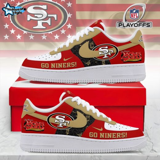 San Francisco 49ers | Premium NFL Playoffs 2025-26 AF1 Shoes MM