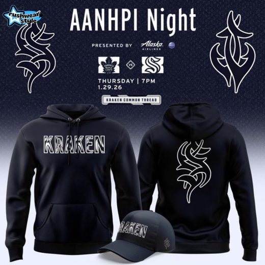 Seattle Kraken 2026 AANHPI Night Celebration Hoodie