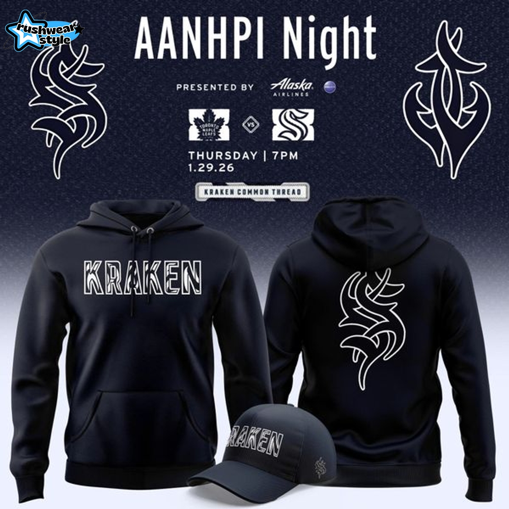 Seattle Kraken 2026 AANHPI Night Celebration Hoodie Seattle Kraken 2026 AANHPI Night Celebration Hoodie