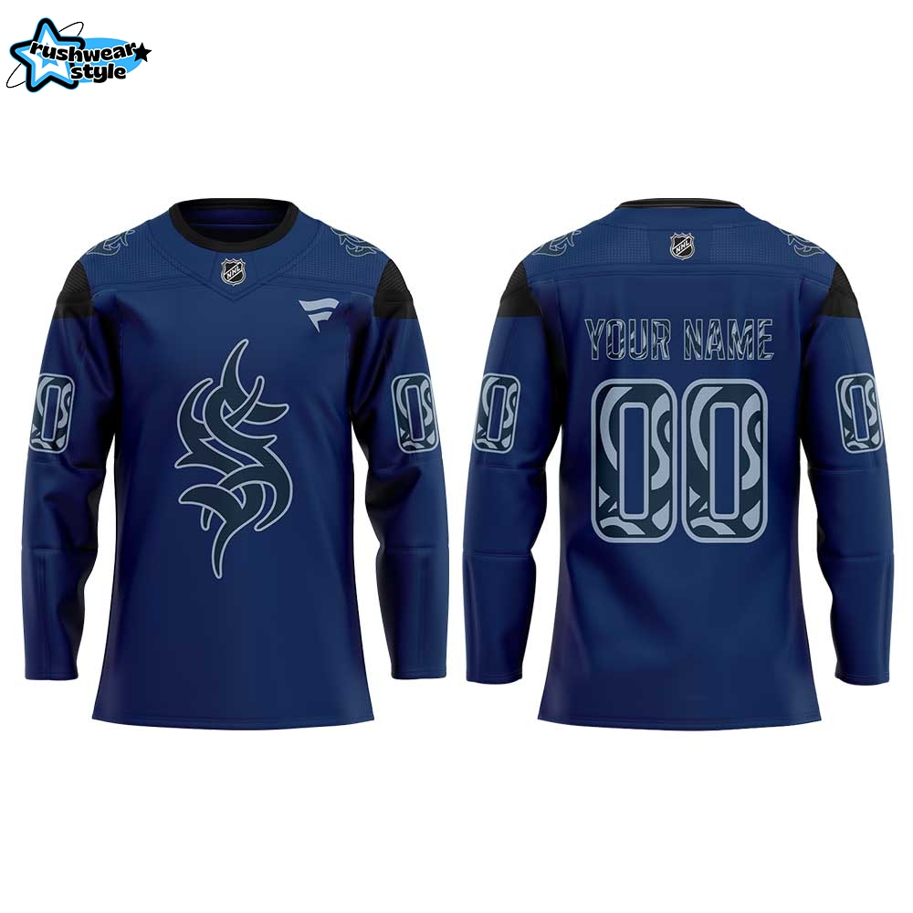 Seattle Kraken AANHPI Night 2026 Custom Hockey Jersey – Personalized Name & Number Seattle Kraken AANHPI Night 2026 Custom Hockey Jersey – Personalized Name & Number