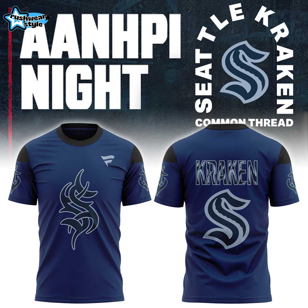 Seattle Kraken AANHPI Night 2026 Short Sleeve Shirt Seattle Kraken AANHPI Night 2026 Short Sleeve Shirt