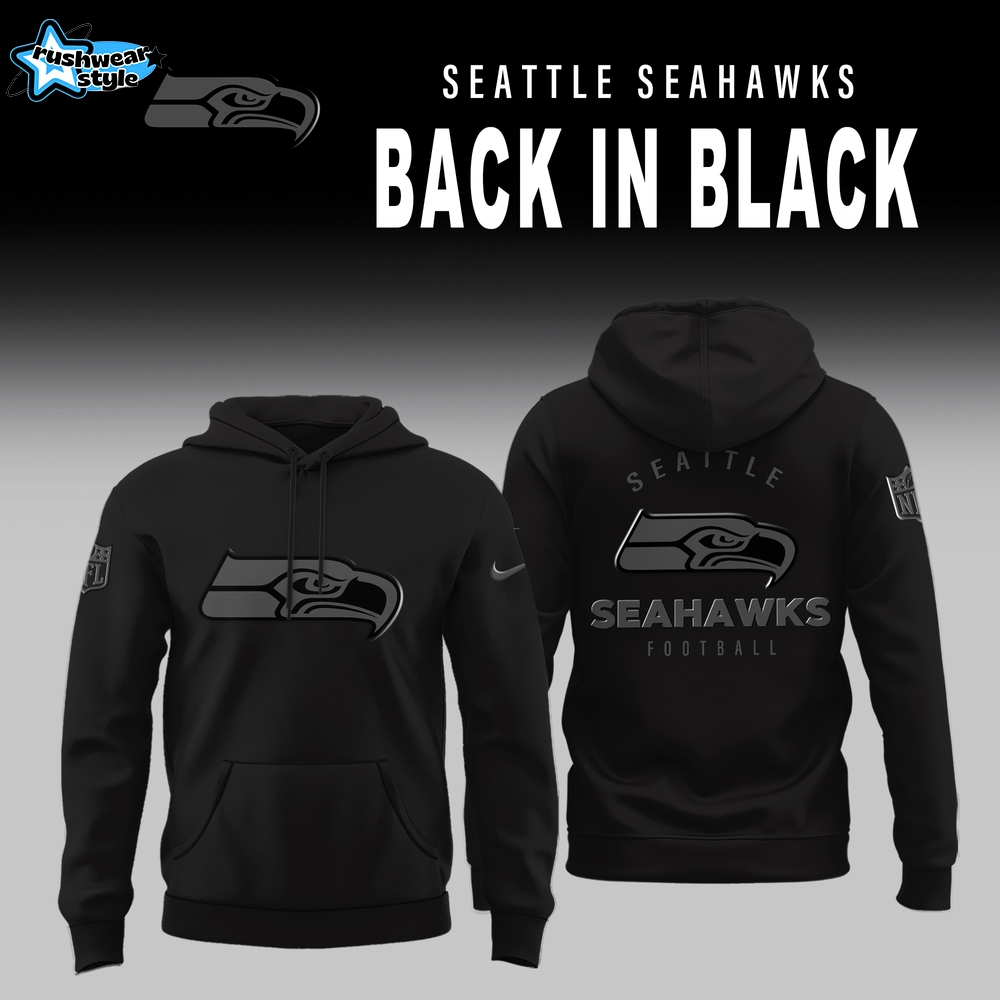 Seattle Seahawks 2025 Back In Black Limited Edition Shirt Seattle Seahawks 2025 Back In Black Limited Edition Shirt