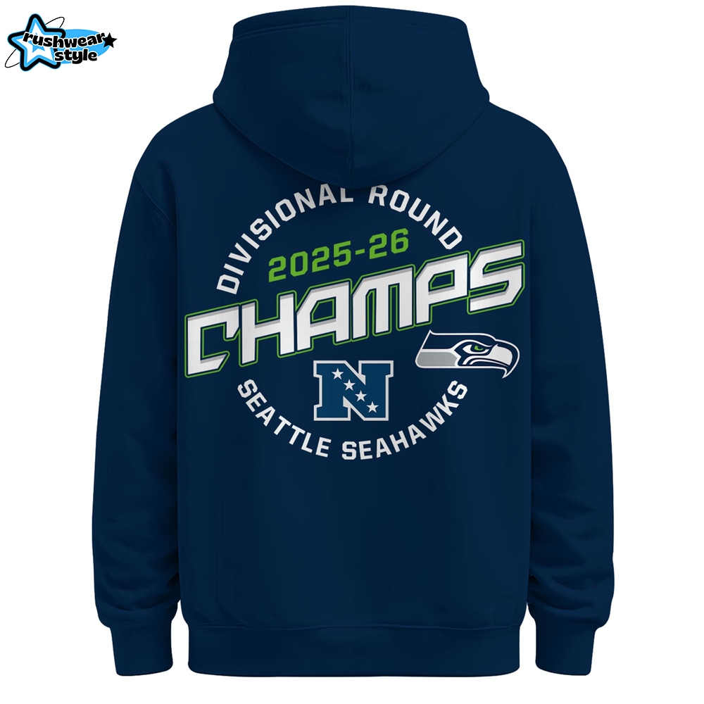 Seattle Seahawks 2025 NFC West Division Champions Hoodie Limited Editions Seattle Seahawks 2025 NFC West Division Champions Hoodie Limited Editions