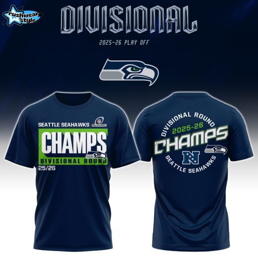 Seattle Seahawks 2025 NFC West Division Champions T-shirt