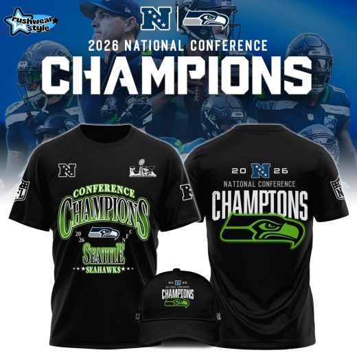 Seattle Seahawks Football NFC Champions 2026 Limited Edition T-Shirt V1