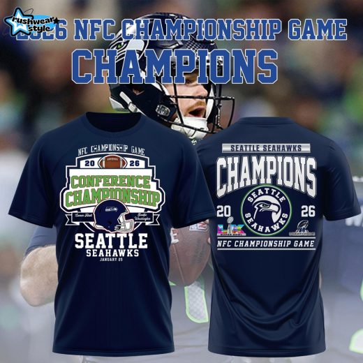 Seattle Seahawks Football NFC Champions 2026 Limited Edition T-Shirt V2