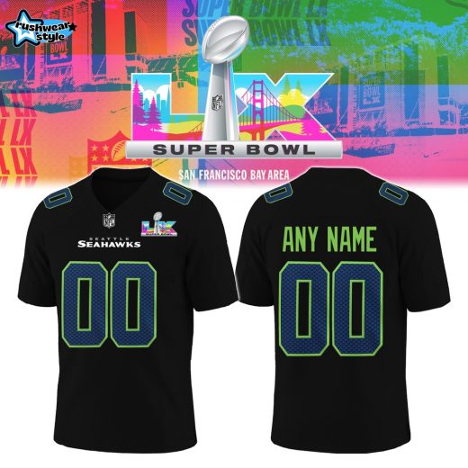 Seattle Seahawks Super Bowl LX Special Edition Football Jersey