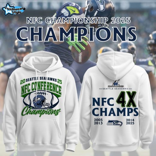 Seattle Seahawks x 2026 NFC Conference Champions Hoodie Version 2