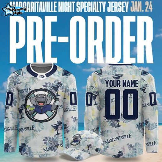 South Carolina Stingrays '' Margaritaville Night '' Special Jersey