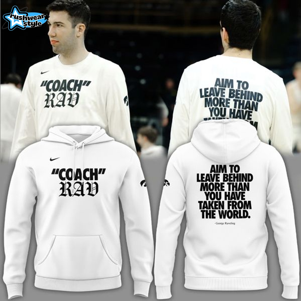 Special 2026 Coach Rav Iowa Men's Basketball Hoodie Special 2026 Coach Rav Iowa Men's Basketball Hoodie
