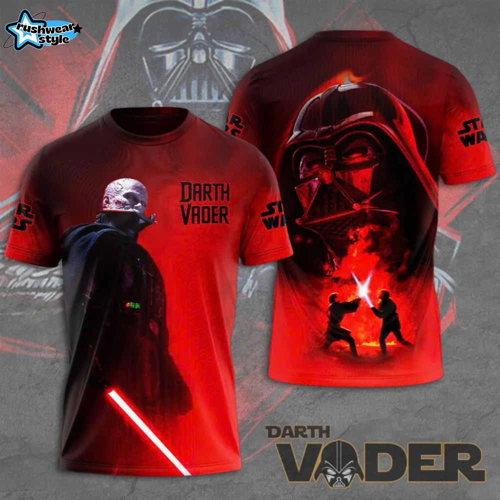 Star Wars Darth Vader 3D Tshirt Star Wars Darth Vader 3D Tshirt