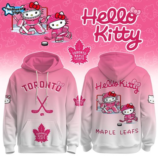 TOR Maple Leafs Special Hello Kitty Limited Edition Hoodie