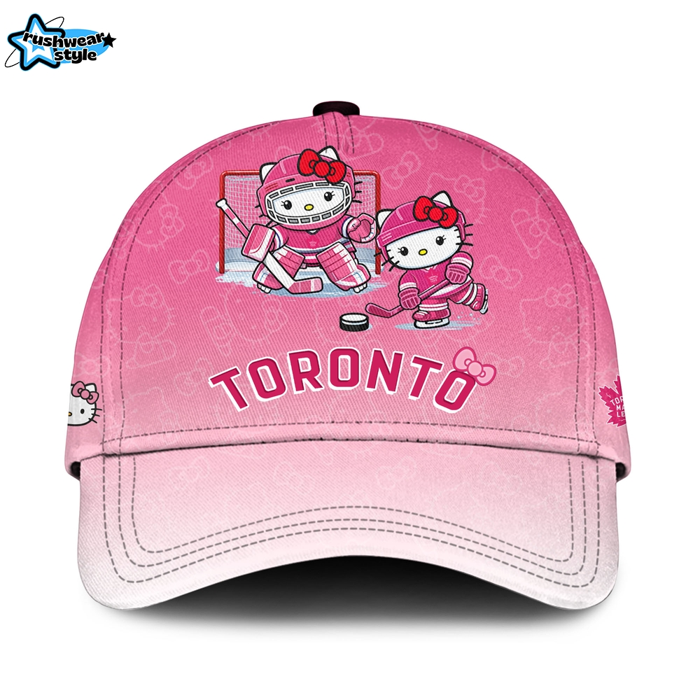 TOR Maple Leafs Special Hello Kitty Limited Edition Hoodie TOR Maple Leafs Special Hello Kitty Limited Edition Hoodie