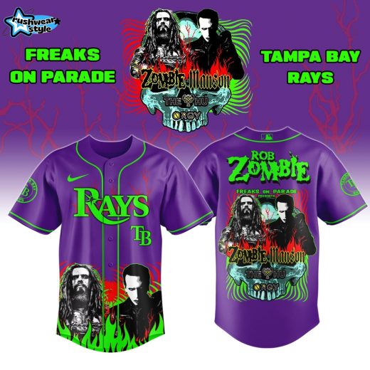 Tampa Bay Rays x Freaks On Parade Tour 2026 Colab Jersey Limited Edition