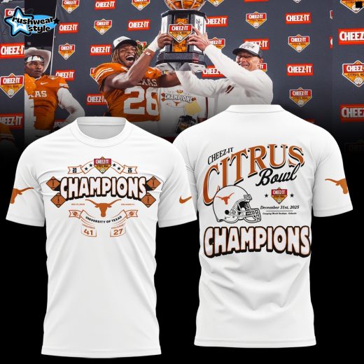 Texas Longhorns Cheez-It Citrus Bowl Champions Shirt