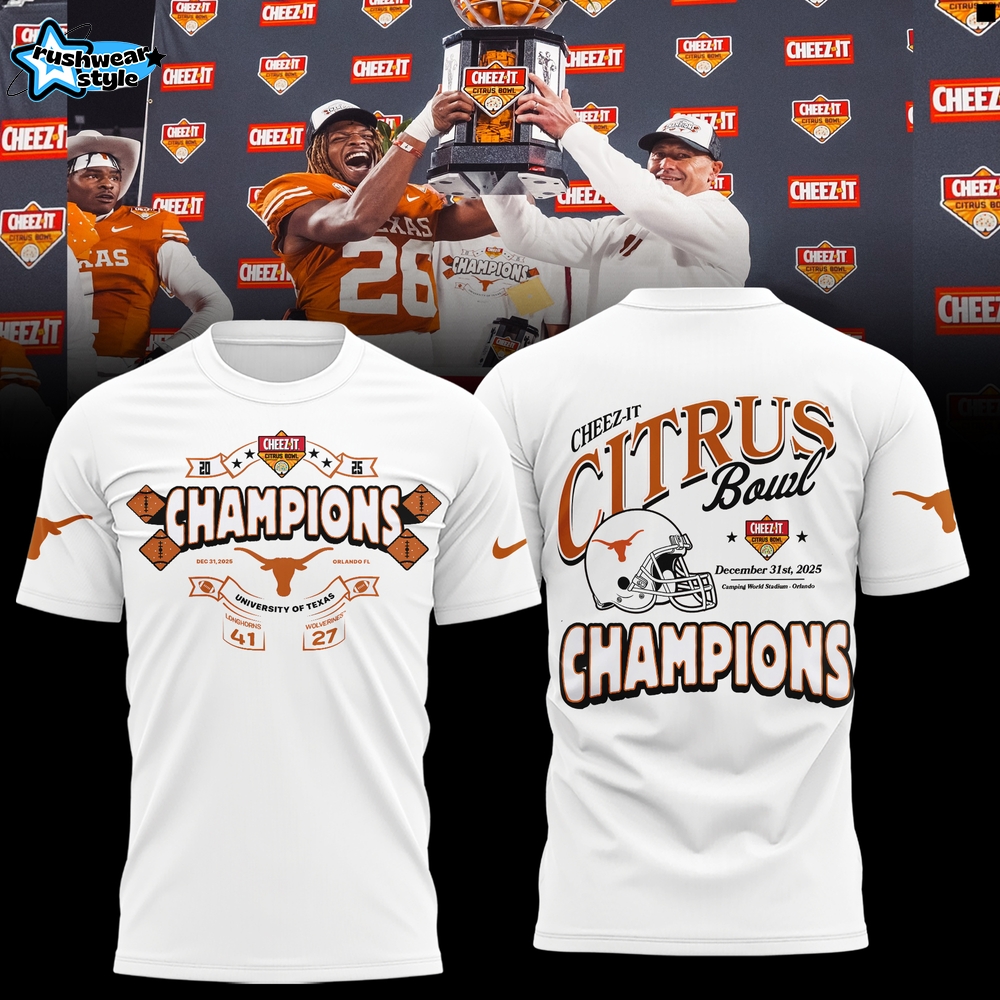 Texas Longhorns Cheez-It Citrus Bowl Champions Shirt Texas Longhorns Cheez-It Citrus Bowl Champions Shirt
