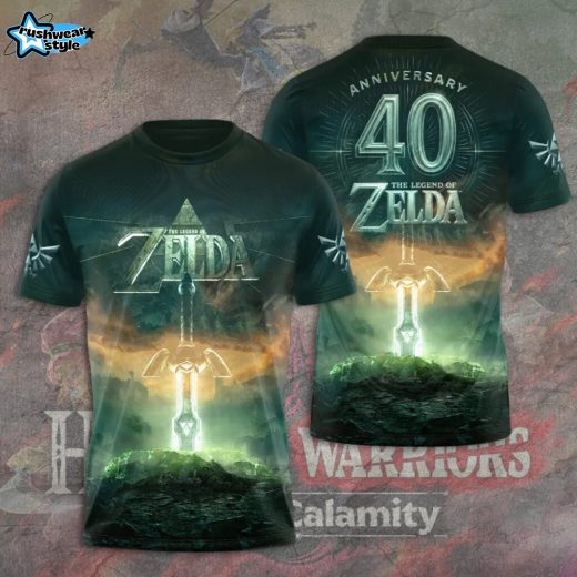The Legend of Zelda 40th Anniversary 3D Apparel