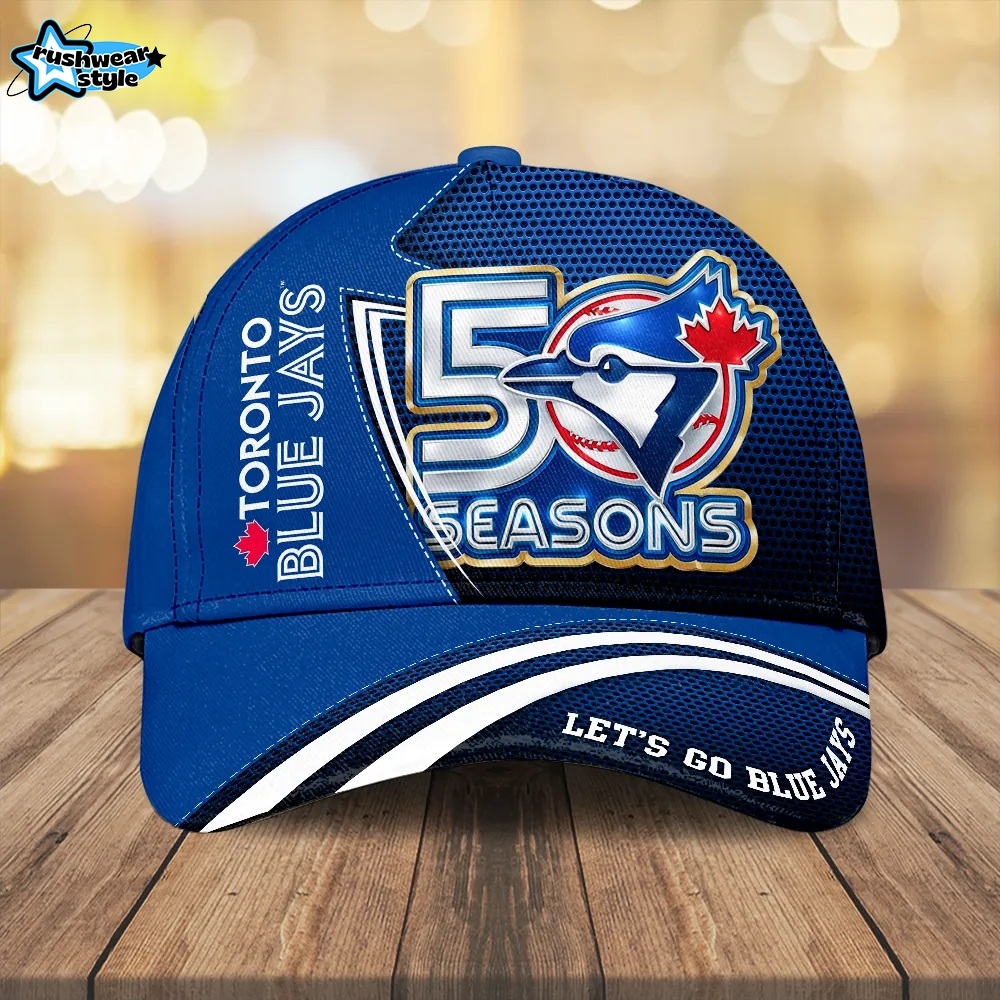 Toronto Blue Jays 50 Seasons Classic Adjustable Cap Toronto Blue Jays 50 Seasons Classic Adjustable Cap
