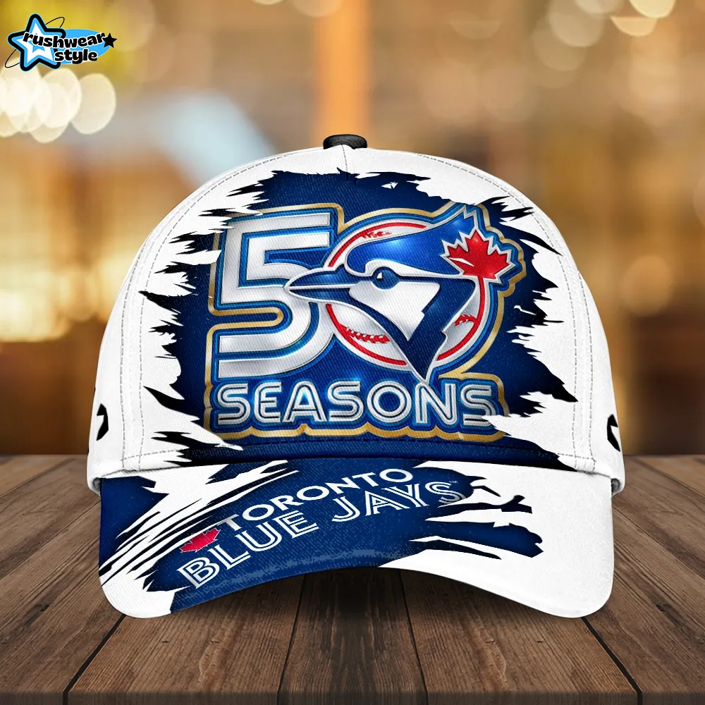 Toronto Blue Jays 50 Seasons Classic Cap Toronto Blue Jays 50 Seasons Classic Cap