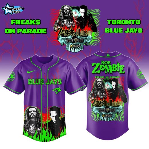 Toronto Blue Jays x Freaks On Parade Tour 2026 Colab Jersey Limited Edition