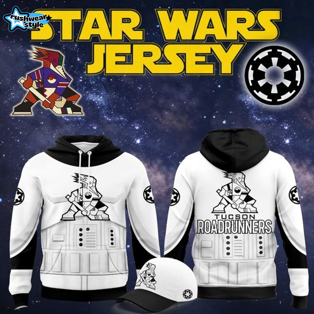 Tucson Roadrunners 2026 STAR WARS NIGHT Hoodie Tucson Roadrunners 2026 STAR WARS NIGHT Hoodie