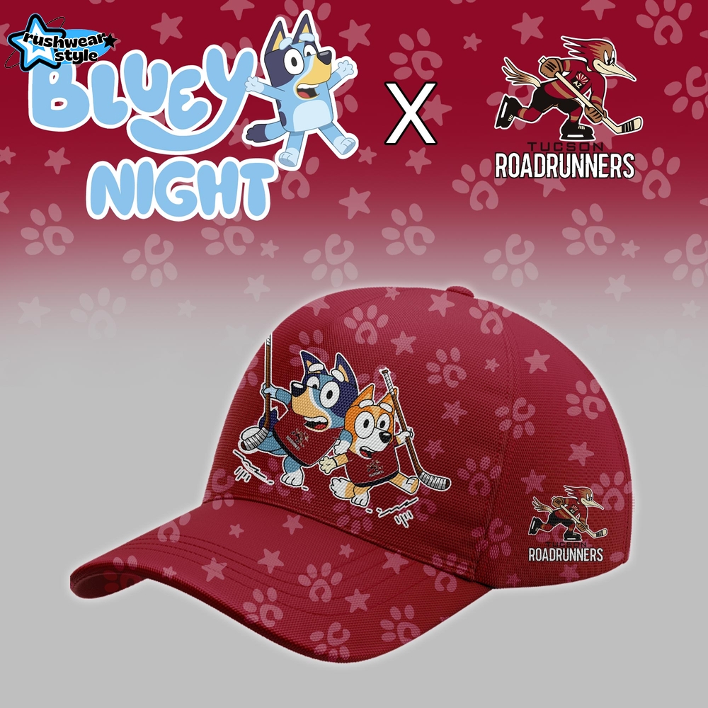 Tucson Roadrunners Bluey Night Game Limited Hockey Jersey Tucson Roadrunners Bluey Night Game Limited Hockey Jersey