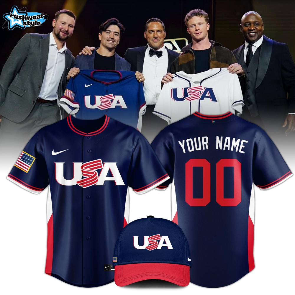 USA Baseball 2026 World Baseball Classic Jersey Limited Edition Blue USA Baseball 2026 World Baseball Classic Jersey Limited Edition Blue