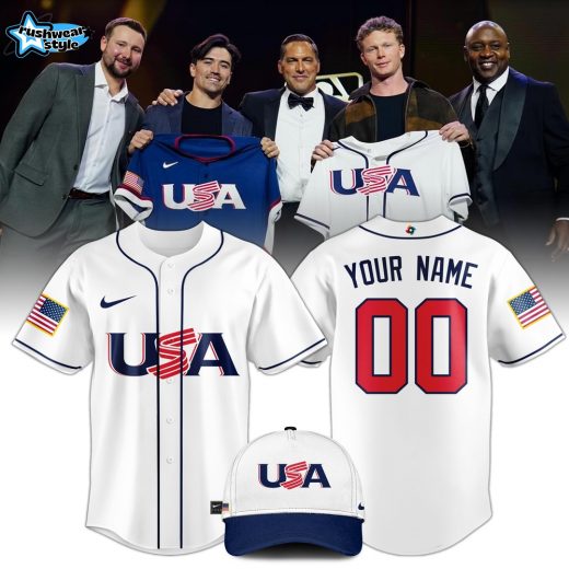 USA Baseball 2026 World Baseball Classic Jersey Limited Edition White