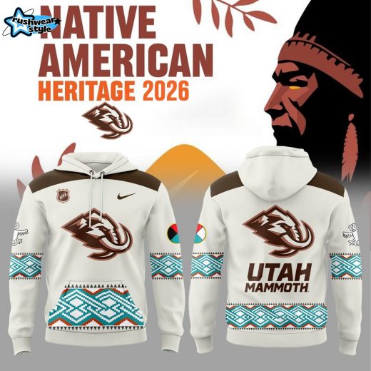 Utah Mammoth Native American Heritage Night 2026 Combo Hoodie